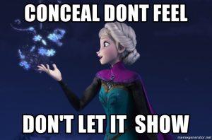 Meme from the Frozen movie